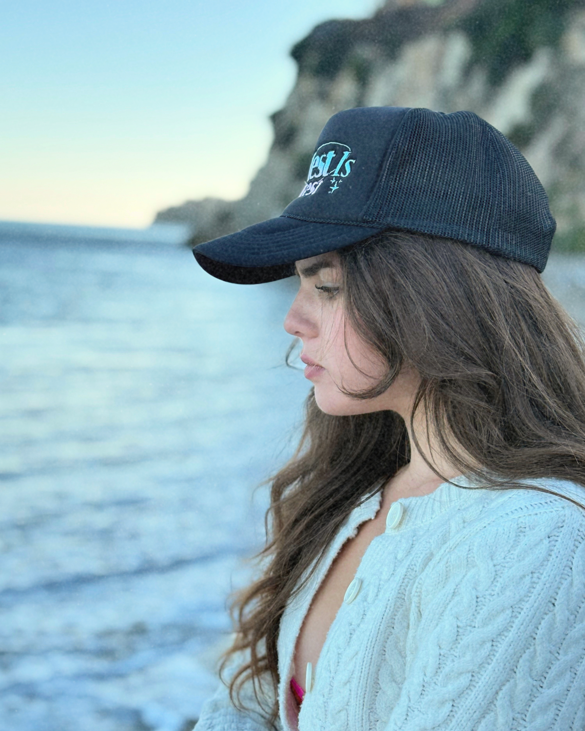 Gradient Core "Modest Is Hottest" Trucker Hat
